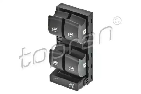 Выключатель, стеклолодъемник, SEAT EXEO, AUDI A4, TOPRAN (116021)
