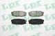 Тормозные колодки к дискам (r), TOYOTA LANDCRUISER, LEXUS LX570, LPR (05P1419)