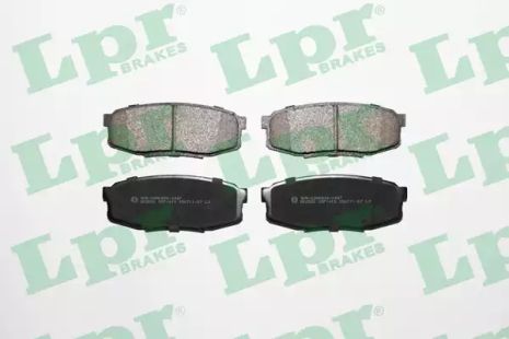 Тормозные колодки к дискам (r), TOYOTA LANDCRUISER, LEXUS LX570, LPR (05P1419)