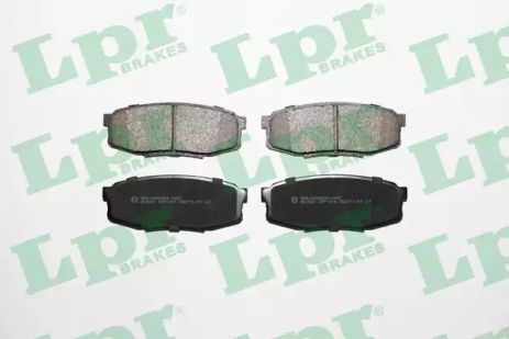 Тормозные колодки к дискам (r), TOYOTA LANDCRUISER, LEXUS LX570, LPR (05P1419) Тормозные колодки к дискам (r), TOYOTA LANDCRUISER, LEXUS LX570, LPR (05P1419)
