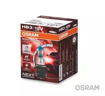 Лампа фарная HB3 60W 12V P20D NIGHT BREAKER LASER next generation (+150) (пр-во OSRAM) Лампа фарная HB3 60W 12V P20D NIGHT BREAKER LASER next generation (+150) (пр-во OSRAM)