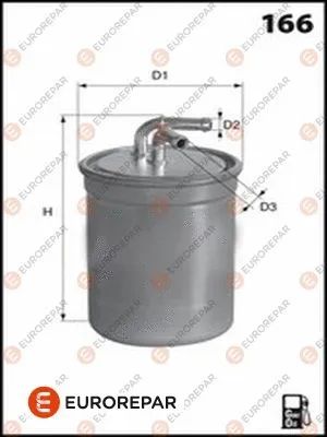 Топливный фильтр, AUDI A1, VW POLO, EUROREPAR (1643625680) Топливный фильтр, AUDI A1, VW POLO, EUROREPAR (1643625680)
