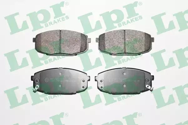 Колодки тормозные, KIA 0K2JA3328ZA, HYUNDAI 581011HA20, LPR (05P1375) Колодки тормозные, KIA 0K2JA3328ZA, HYUNDAI 581011HA20, LPR (05P1375)