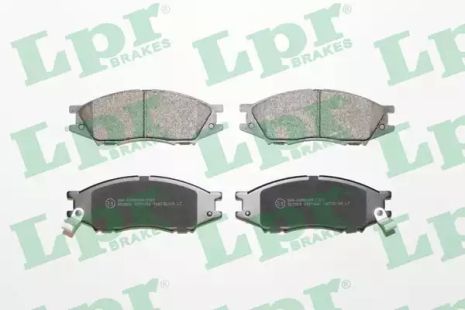 Тормозные колодки для дисков (f, с датчиком), NISSAN ALMERA, LPR (05P1346)