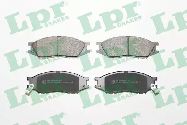 Тормозные колодки для дисков (f, с датчиком), NISSAN ALMERA, LPR (05P1346) Тормозные колодки для дисков (f, с датчиком), NISSAN ALMERA, LPR (05P1346)