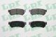 Тормозные колодки для дисков, DAEWOO NUBIRA, CHEVROLET LACETTI, LPR (05P1564)