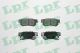 Тормозные колодки для дисков (r, s), HYUNDAI SANTA, LPR (05P847) Тормозные колодки для дисков (r, s), HYUNDAI SANTA, LPR (05P847)