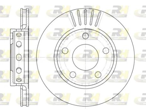 Диск тормозной VW PASSAT, AUDI A4, ROAD HOUSE (683510) Диск тормозной VW PASSAT, AUDI A4, ROAD HOUSE (683510)