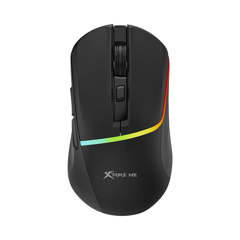 Мышь XTRIKE ME wireless mouse GW-322 BK |2.4G/BT5.2, 800-3200DPI, 6 Buttons| black Мышь XTRIKE ME wireless mouse GW-322 BK |2.4G/BT5.2, 800-3200DPI, 6 Buttons| black