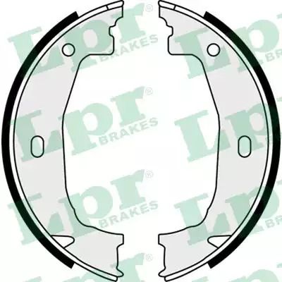 Тормозные колодки для барабанов (hb), BMW E87, LPR (08100)