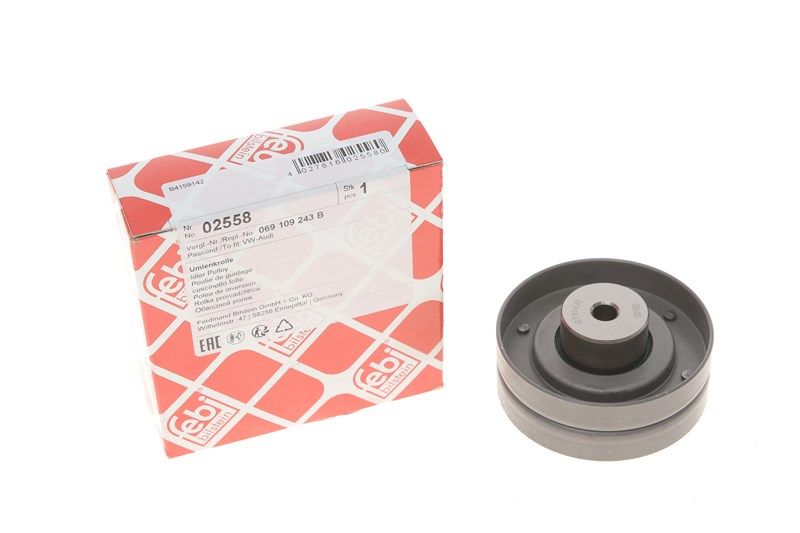 Ролик натяж. VW T4 2. 4D, PASSAT 2. 0-2. 3, FEBI BILSTEIN (02558) Ролик натяж. VW T4 2. 4D, PASSAT 2. 0-2. 3, FEBI BILSTEIN (02558)