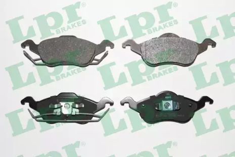 Колодка тормозов. диск. ford focus (daw, dbw) передн. (пр-во), FORD FOCUS, FORD 98AB2K021AD, LPR (05P696)