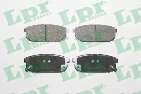 Колодки тормозные, KIA 583023EE00, KIA SORENTO, LPR (05P1370)