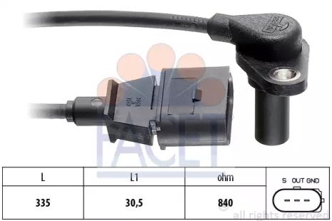 Датчик коленвалаVW Golf/Bora/Skoda Octavia 1.6-2.3 96-10