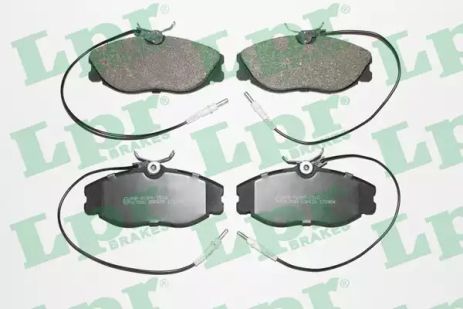 Тормозные колодки для дисков (f, v, с датчиком), PEUGEOT 306, CITROEN XSARA, LPR (05P620)