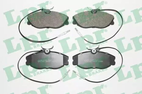 Тормозные колодки для дисков (f, v, с датчиком), PEUGEOT 306, CITROEN XSARA, LPR (05P620)