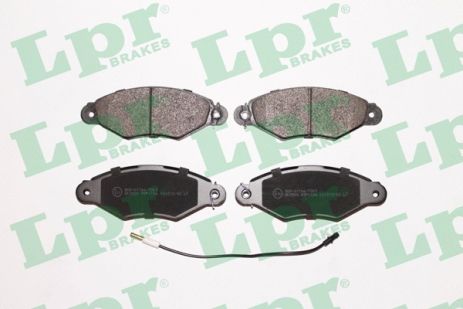 Тормозные колодки для дисков, CITROEN XSARA, PEUGEOT 306, LPR (05P1106)