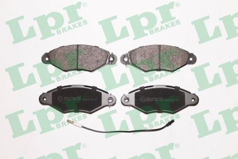 Тормозные колодки для дисков, CITROEN XSARA, PEUGEOT 306, LPR (05P1106)