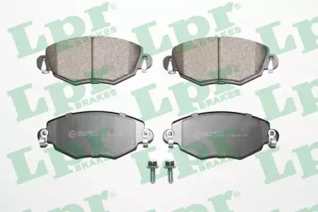 Колодка тормозов. диск. ford mondeo iii (B5Y) передн. (пр-во), FORD MONDEO, FORD 1121894, LPR (05P865)