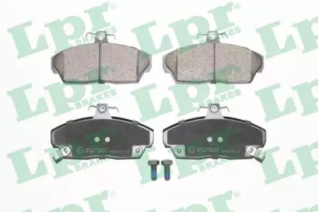 Колодки тормозные к дискам (f, v, с датчиком), HONDA CIVIC, LPR (05P430)
