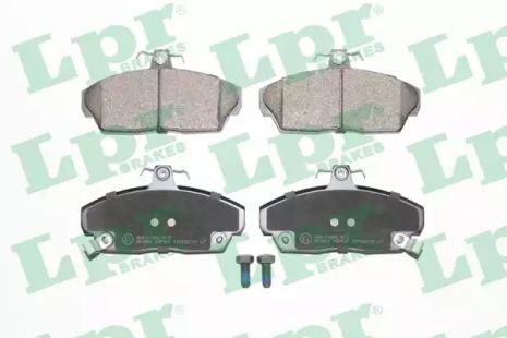 Колодки тормозные к дискам (f, v, с датчиком), HONDA CIVIC, LPR (05P430)