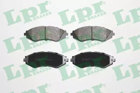 Тормозные колодки для дисков (f, v), CHEVROLET LANOS, LPR (05P710)