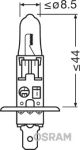 Лампа фарная H1 12V 55W P14,5s ULTRA LIFE (пр-во OSRAM) Лампа фарная H1 12V 55W P14,5s ULTRA LIFE (пр-во OSRAM)