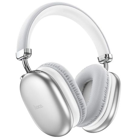 Наушники HOCO W35 Max Joy BT headphones |BT5.3/AUX/TF, 90h| silver