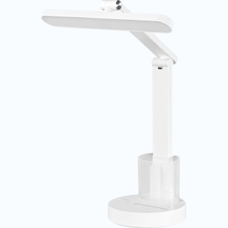 LED настольная аккумуляторная лампа TITANUM TLTF-014W 10W USB-C 3000-6000K с димером и органайзером белая