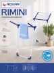 Сушарка для білизни підлогова Rokar Rimini 15 м, складна, металева Сушарка для білизни підлогова Rokar Rimini 15 м, складна, металева