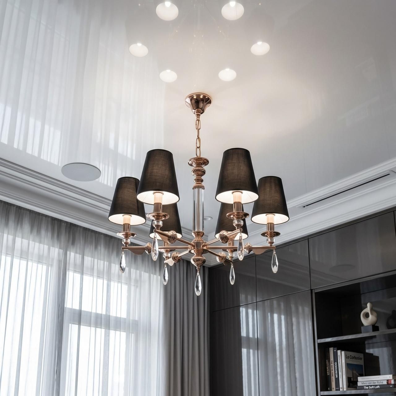 Класична люстра у вітальню Splendid Ray цоколь ламп 6 шт колір Золотистий 30431670 Класична люстра у вітальню Splendid Ray цоколь ламп 6 шт колір Золотистий 30431670