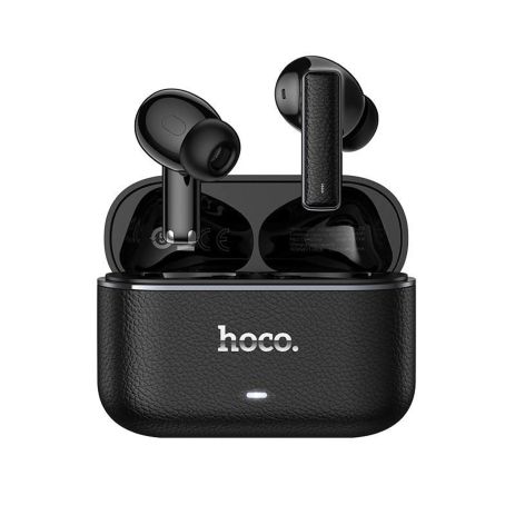 Навушники HOCO EQ35 Rhyme true wireless six microphones noise reduction BT headset |BT5.4, ANC/ENC, App, 7/35h| black Навушники HOCO EQ35 Rhyme true wireless six microphones noise reduction BT headset |BT5.4, ANC/ENC, App, 7/35h| black
