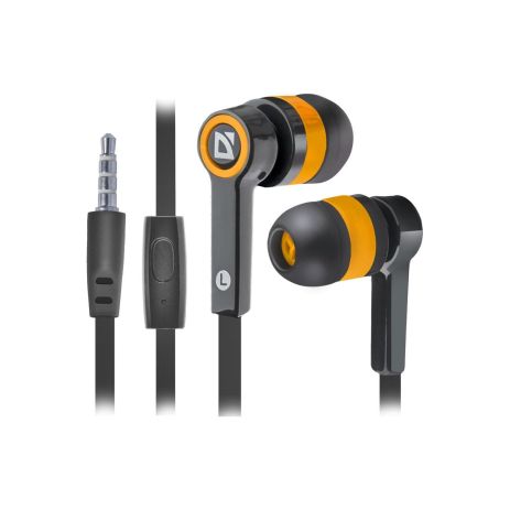 Навушники з мікрофоном Defender Pulse 420 Black/Orange (63420) Навушники з мікрофоном Defender Pulse 420 Black/Orange (63420)