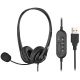 Навушники з мікрофоном 2E CH11 On-Ear USB Black (2E-CH11SU)