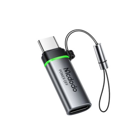 Адаптер (перехідник) Mcdodo автоматичного вимкнення Lightning to USB-C Auto Power Off Adapter OT-6010 Адаптер (перехідник) Mcdodo автоматичного вимкнення Lightning to USB-C Auto Power Off Adapter OT-6010