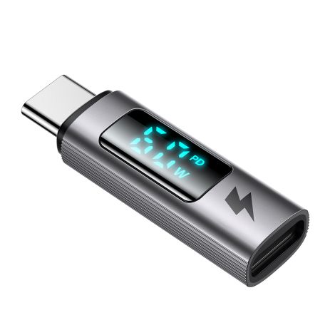 Перехідник (адаптер) Mcdodo Digital display Lightning to USB-C PD 36W Connector (Exclusively for iPhone) OT-5990