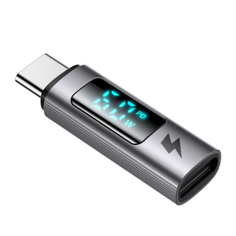Перехідник (адаптер) Mcdodo Digital display Lightning to USB-C PD 36W Connector (Exclusively for iPhone) OT-5990 Перехідник (адаптер) Mcdodo Digital display Lightning to USB-C PD 36W Connector (Exclusively for iPhone) OT-5990