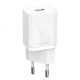 Сетевое зарядное устройство Baseus Speed Mini Quick Charger 30W Type-C 3A Белое