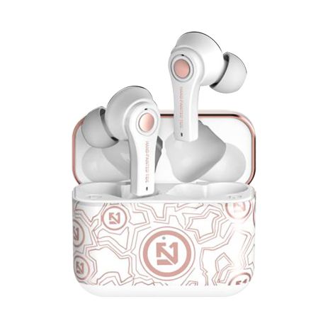 Бездротові bluetooth навушники TS-100 Graffiti White