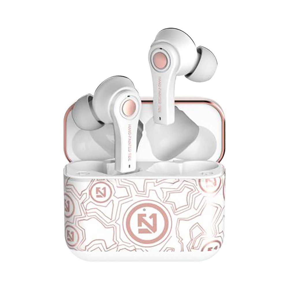 Бездротові bluetooth навушники TS-100 Graffiti White Бездротові bluetooth навушники TS-100 Graffiti White