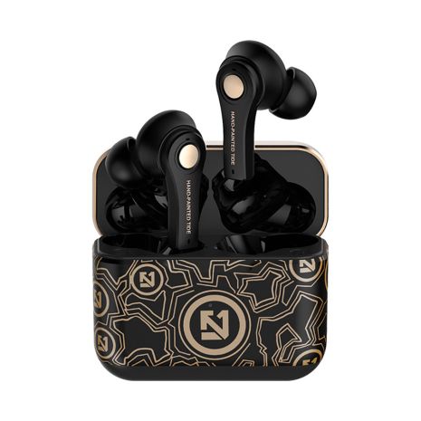 Бездротові bluetooth навушники TS-100 Graffiti Black