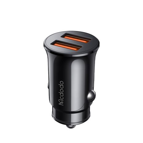 Автомобільний зарядний пристрій Mcdodo 12W 2A Car Charger із двома портами USB-A CC-6602 Автомобільний зарядний пристрій Mcdodo 12W 2A Car Charger із двома портами USB-A CC-6602