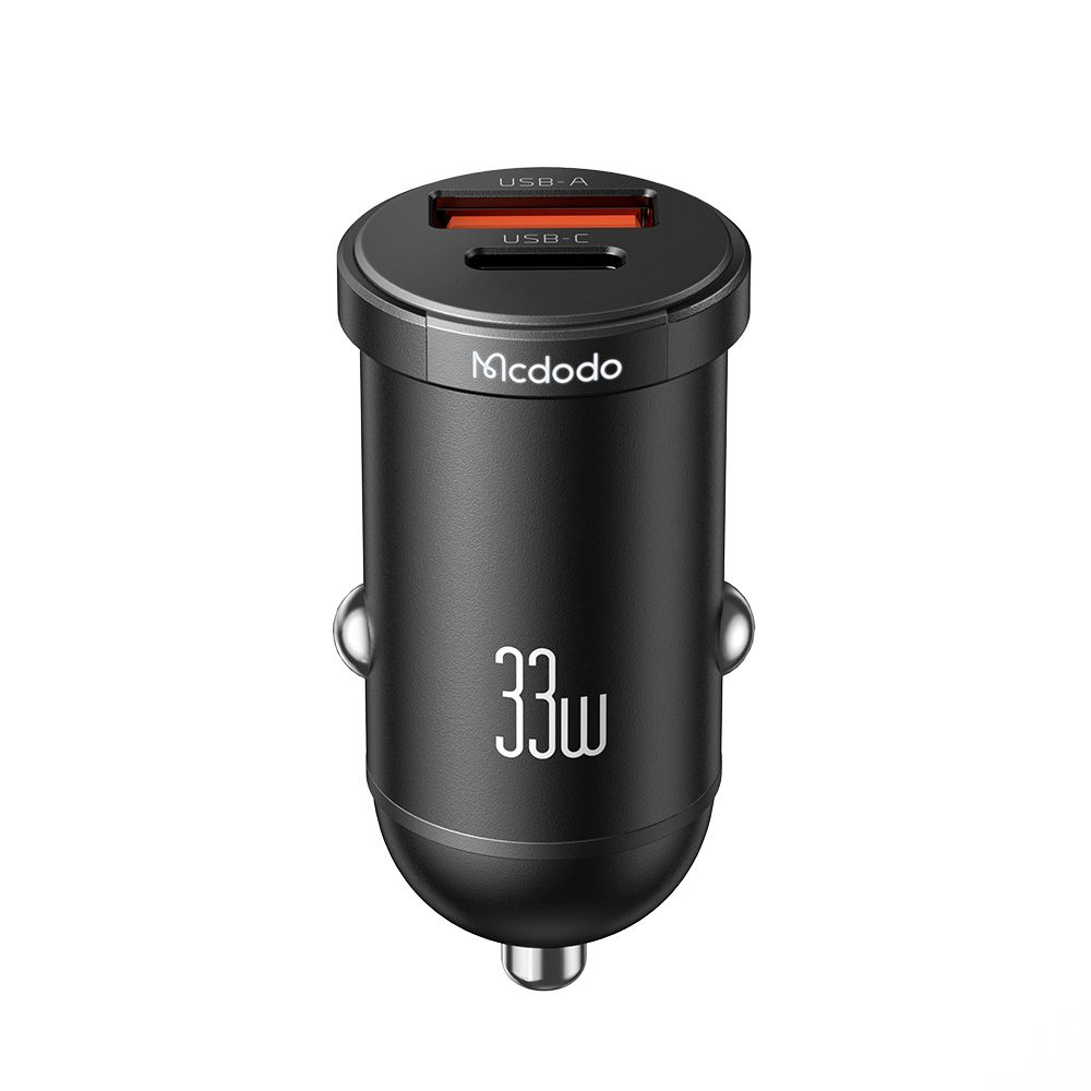 Автомобільний зарядний пристрій Mcdodo 33W 3A Car Fast Charger із двома портами USB-A/Type-C CC-2320 Автомобільний зарядний пристрій Mcdodo 33W 3A Car Fast Charger із двома портами USB-A/Type-C CC-2320