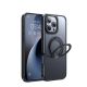 Магнітний чохол для iPhone 16 Pro із Magsafe Mcdodo з тримачем PC-4932 Black