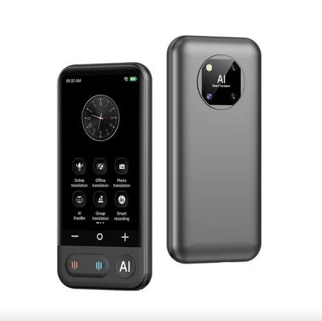 Голосовий перекладач Z16 139 мовами з WiFi, аудіоперекладом та перекладом зображень Black Голосовий перекладач Z16 139 мовами з WiFi, аудіоперекладом та перекладом зображень Black