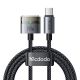 Магнітний кабель Mcdodo USB-C → MagSafe 3 140W з LED-індикатором, 2 м CA-2070 Чорний Магнітний кабель Mcdodo USB-C → MagSafe 3 140W з LED-індикатором, 2 м CA-2070 Чорний