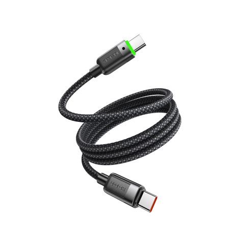 Кабель швидкого заряджання з магнітною функцією Mcdodo USB-C to USB-C 60W Magnetic Self-Winding Data Cable 1.2m CA-2000 Кабель швидкого заряджання з магнітною функцією Mcdodo USB-C to USB-C 60W Magnetic Self-Winding Data Cable 1.2m CA-2000