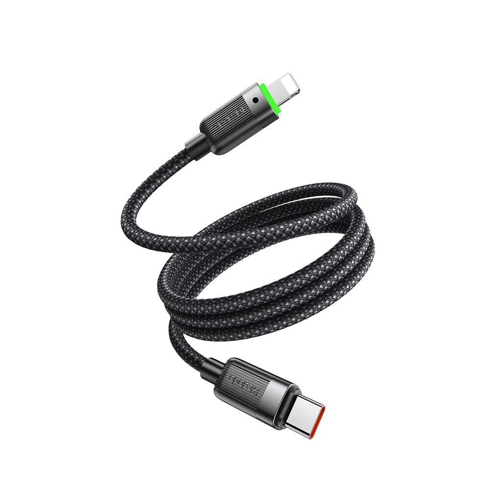 Кабель швидкого заряджання з магнітною функцією Mcdodo USB-C to Lightning 36W Magnetic Self-Winding Data Cable 1.2m CA-2010 Кабель швидкого заряджання з магнітною функцією Mcdodo USB-C to Lightning 36W Magnetic Self-Winding Data Cable 1.2m CA-2010