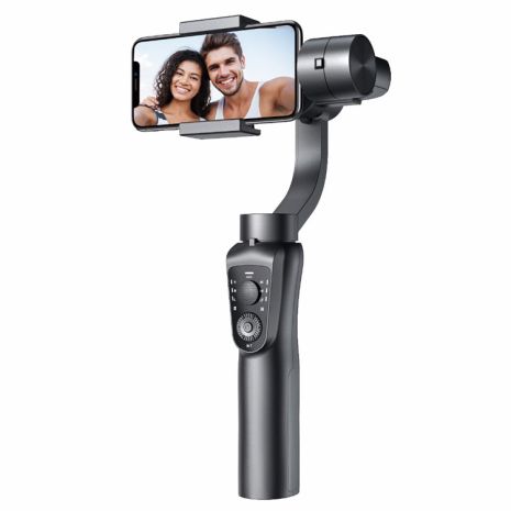 Стабілізатор для телефону S5B 3-осьовий Gimbal для смартфона з автостеженням обличчя, Bluetooth, додатком та Power Bank 3600mAh