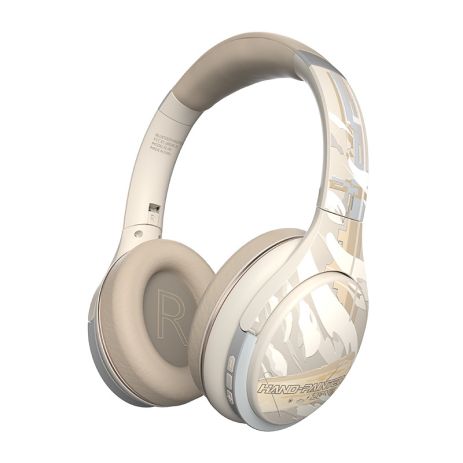 Бездротові ігрові стерео навушники EL-A6 активним шумоподавленням Бежеві Бездротові ігрові стерео навушники EL-A6 активним шумоподавленням Бежеві
